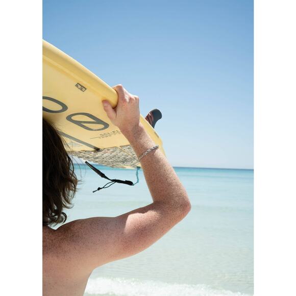 Rope Chain Bracelet / Anklet - Silver - Picture 9 of 16